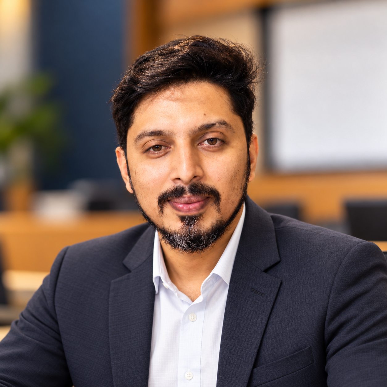 Professional portrait of Vikram Naresh